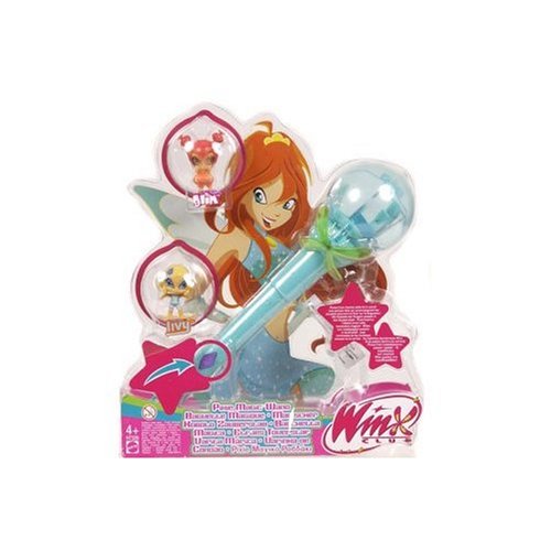 Childrens Toyshop  Toys : Winx Club Pixie Magic Wand Glim Livy