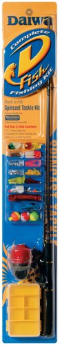 Childrens Toyshop  Toys : Daiwa D-Fish DF-200 Spincast Combo Kit