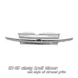02-08 Chevy Trialblazer OEM Style Grill Shell All Chrome (will not fit LT)