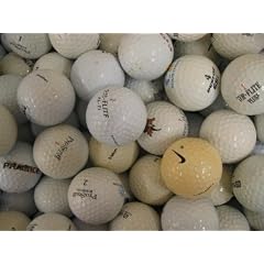 100 B�lle f�r Cross-Golf/�bungsb�lle Golfb�lle / Lakeballs von verschiedenen Herstellern