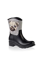 ZZ-SILENCE of the BEES Botas de agua Bdog (Negro / Gris)