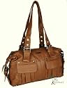 Lorenz Real Leather Grab Handbag