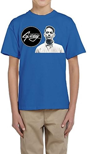 Yr8kk Unisex Kid's G Eazy Rapper Hip Hop BPG T Shirt RoyalBlue