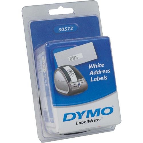 DYMO 3 1/2 x 1 1/8 Inch White Address Labels 350 Count 2 Pack (30572)