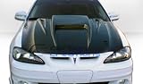 1999-2005 Pontiac Grand Am Carbon Creations Spyder 3 Hood