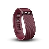 【日本正規代理店品】Fitbit ワイヤレス活動量計+睡眠計リストバンド Charge Large Burgundy FB404BYL-JPN