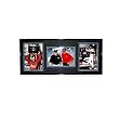 Dale Earnhardt Jr. And Dale Earnhardt Sr. Triple Shot Framed Photo