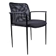 Boss B6909 Mesh Back and Crepe Seat Stacking