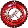 SunSationsTM Small Dragonfly Wind Spinner - Color: Red