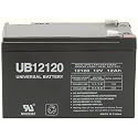 Universal D5775 Sealed Lead Acid Batteries (12V; 10 Ah; .250 Tab Terminals; Ub12120F2)