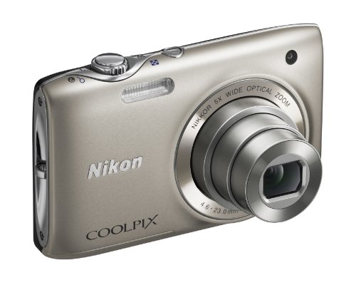 Nikon Coolpix S3100 Digital Camera - Silver (14MP, 