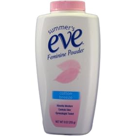 SUMMER'S EVE Feminine Powder-Cotton Breeze-9 oz