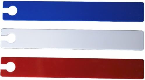 Replacement Target Vanes for Vertec Jump Tester Acrylic Heads