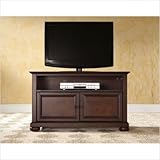 Crosley Furniture Alexandria 42" TV Stand in Vintage Mahogany Finish
