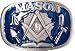 Men's MASON Punk Rock Metal Belt Buckle