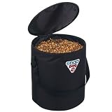 Trixie 24661 Foodbag, Nylon &oslash; 29 cm/35 cm, 10 kg, schwarz