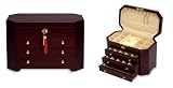 Mahogany Finish Jewelry Chest