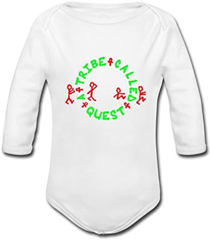 Custom Fashion A Tribe Called Quest Logo Baby Powder Organic Long Sleeve One Piece 12M