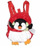 Cozy Cuties Backpack - Penguin With Ear Muffs and Scarf (10 Inch)