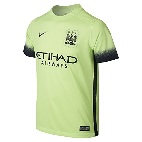 Nike Boys Manchester City Stadium Jersey [GHOST GREEN]