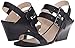 Nine West Women's Gadele Leather Wedge Sandal