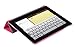 i-Blason Apple iPad Air Case (5th Generation) i-Folio Smart Cover Slim Hard Shell Stand Case Cover- Magenta