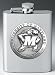 Maryland Terrapins 8 oz Stainless Steel Flask - NCAA College Athletics