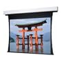 Da-Lite Tensioned Ceiling Recessed 133" Diagonal HDTV Format Boardroom Electric Screen with High Contrast Cinema Vision Fabric