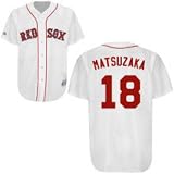 Daisuke Matsuzaka Jersey - Boston Red Sox #18 Daisuke Matsuzaka Replica Home Jersey - 2XL