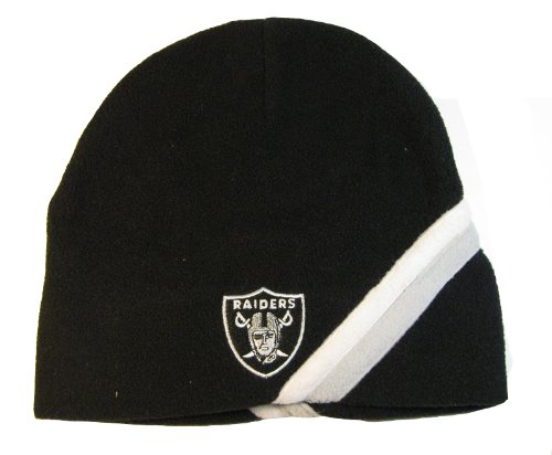 NFL Beanie Cuffless Oakland Raiders - Black Fleece