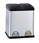 Neu Home Organize It All Stainless-Steel Step-On 8-Gallon Recycle Bin