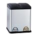 Neu Home Organize It All Stainless-Steel Step-On 8-Gallon Recycle Bin