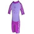 Jammers, Girl's UV Sun Protective 2 Piece Set: Offshore Short Sleeve Top (Rashguard) & Jammer Shorts (UPF 50+)