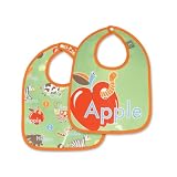 SugarBooger ABC Mini Bib Gift Set of 2 by SUGARBOOGER