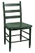 Boone Chair Wood Green