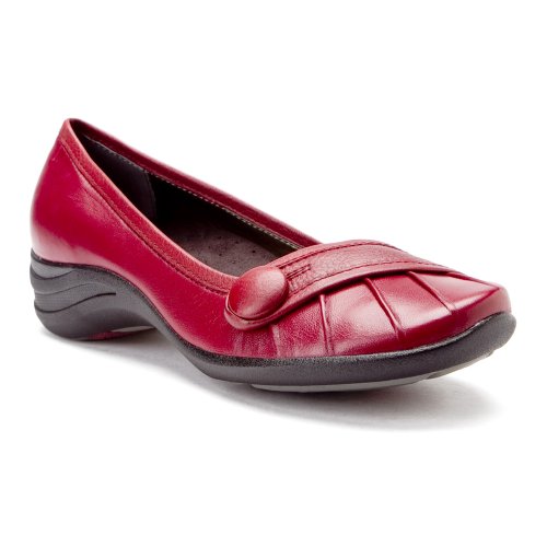 Hush Puppies Women's Sonnet Slip On,Dark Red,10 W US
