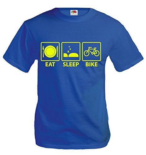 buXsbaum T-Shirt Eat Sleep Bike