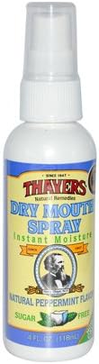 Thayers Dry Mouth Spray Peppermint 4 fl oz