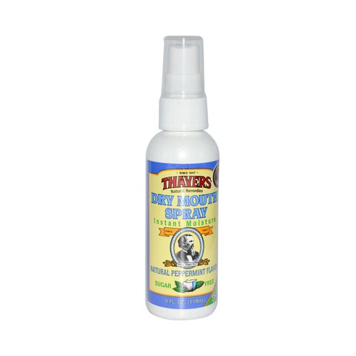 Thayers Dry Mouth Spray Peppermint 4 fl oz