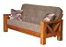 Simmons Futons Z98889SSF32 Big Daddy Pine Full Futon with Rocky Mountain TDC Mattress