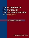 Leadership in public organizations : an introduction
