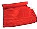 High Quality Tibetan Prayer Scarf Kata Red Color 8 Auspicious Symbols Ps-15