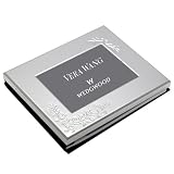 VERA LACE BOUQUET Photo Guest Book w/5x7 Frame by Vera Wang - 5x7