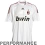 adidas AC Milan Men's SS Replica Away Jersey - White Large