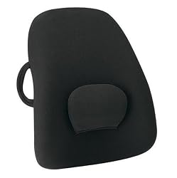 Obus Forme Ergonomic Orthopedic Low Back Backrest, Black