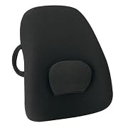 Obus Forme Ergonomic Orthopedic Low Back Backrest Black