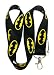 Batman Logo Only Lanyard Keychain Holder