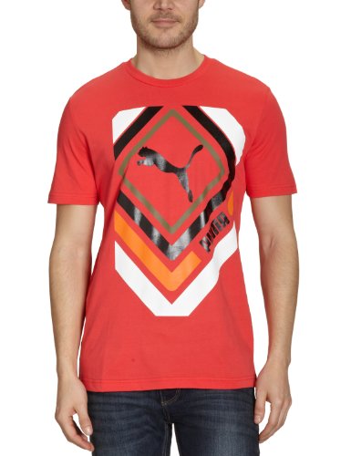 PUMA Herren T-Shirt Shinjuku, bittersweet, XXL, 819347 11 Preisvergleich