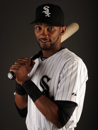 Chicago White Sox Photo Day, GLENDALE, AZ - FEBRUARY 26: Alexei Ramirez Photographic Poster Print by Harry How, 18x24