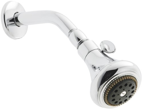Delta 75570 Seven-Spray and Massage Shower Head with Volume Control Knob, Chrome